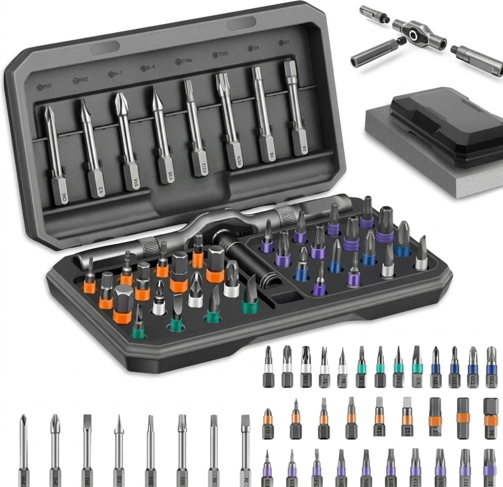 66-in-1 mini screwdriver set