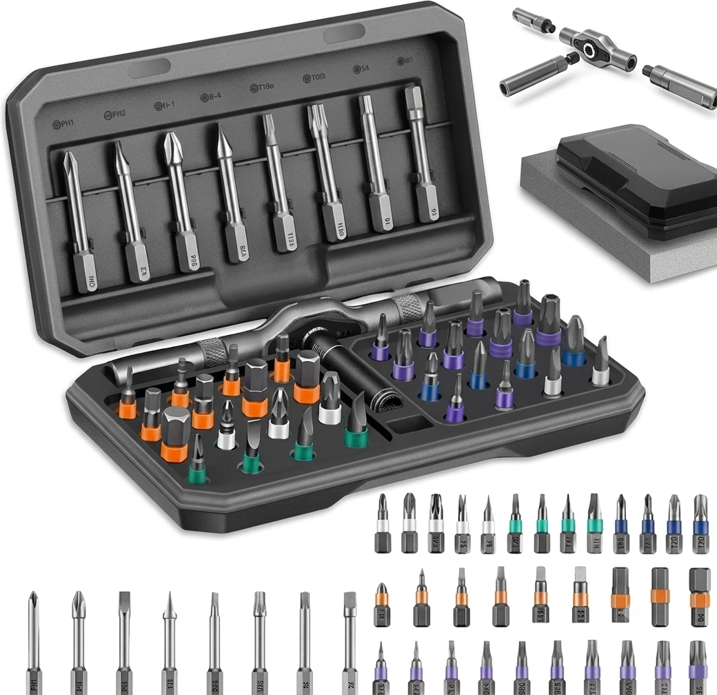 66-in-1 mini screwdriver set