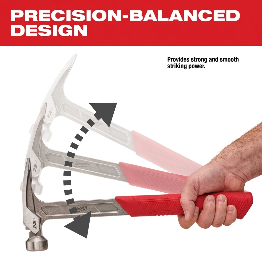 Milwaukee 22 oz Smooth Face Framing Hammer 48-22-9023: Full Review