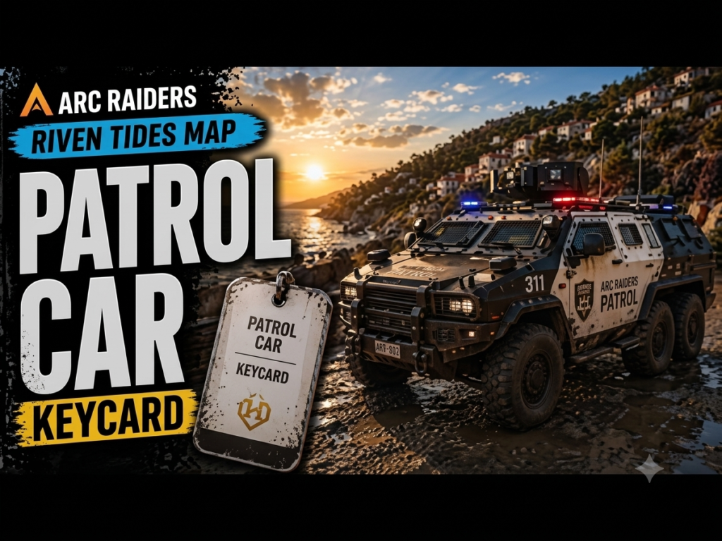 patrol car key arc raiders