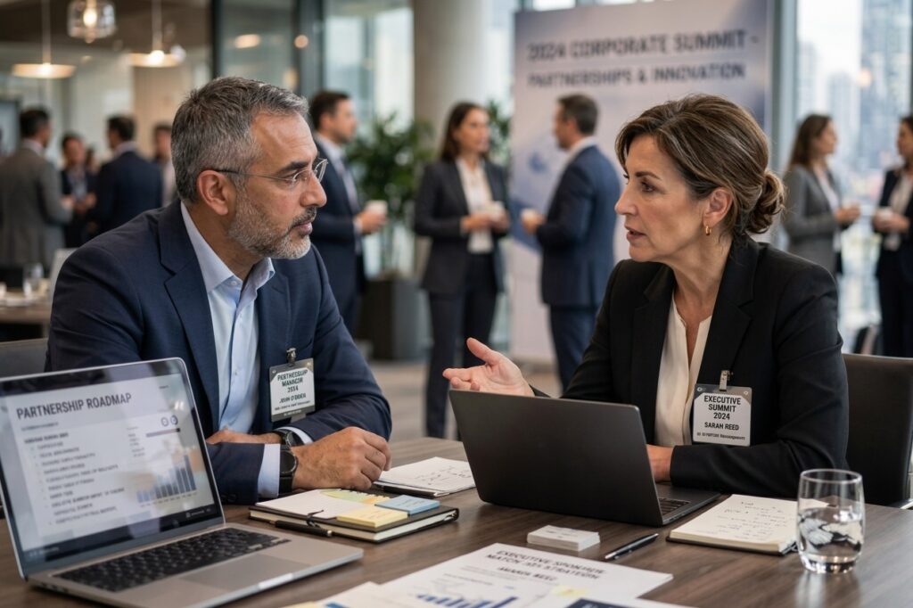 quartz events sponsor matching companies solutions