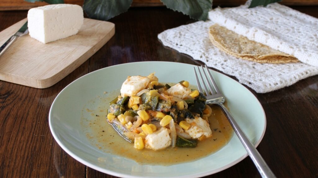 rajas con queso