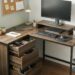 ebern designs harry contemporary wood and metal computer desk